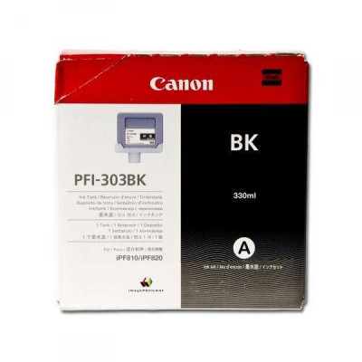Originálny atrament Canon PFI-303Bk (2958B001), čierny, 330 ml