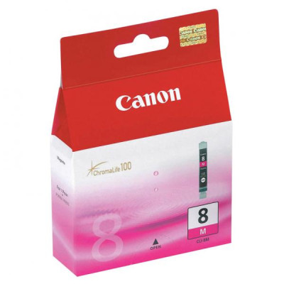 Originálny atrament Canon CLI-8M (0622B001), purpurový, 420 strán (13 ml)